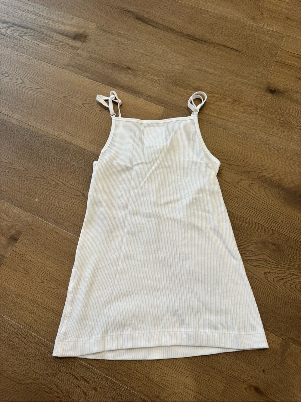 WEEKDAY White Ribbed Tank & Shorts Sleep Set - Picture 6 of 6